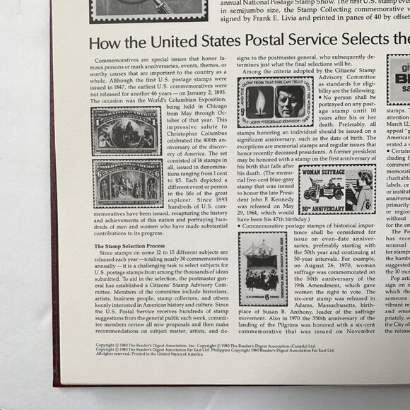 Reader's Digest First Day Covers Collection Book July 1978 - April 1982 - Picture 3 of 9